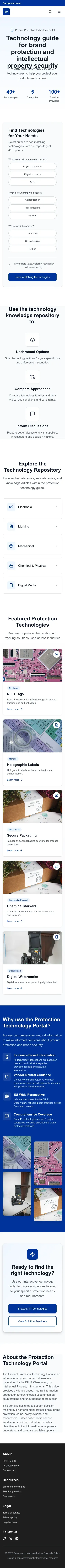 Homepage mobile full mockup